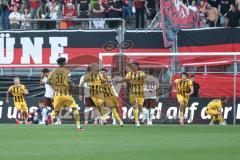 3. Liga; FC Ingolstadt 04 - Alemannia Aachen; 0:1 Tor Jubel Treffer Lukas Scepanik (7 AA)