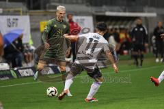 3. Liga; SV Sandhausen - FC Ingolstadt 04; Dennis Borkowski (7, FCI) Halimi Besar (11 SVS)