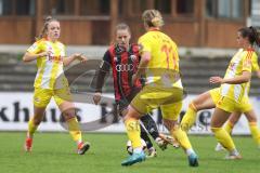 2. Bundesliga Frauen - Saison 2024/25 - FC Ingolstadt 04 Frauen - FC Union Berlin - Stefanie Reischmann (Nr.24 - FCI Frauen) - Orschmann Dina gelb Berlin - Foto: Meyer Jürgen