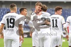 3. Liga; Hannover 96 II - FC Ingolstadt 04; Tor Jubel Treffer Simon Lorenz (32, FCI) Benjamin Kanuric (8, FCI) Sebastian Grönning (11, FCI) Mladen Cvjetinovic (19, FCI) Marcel Costly (22, FCI)