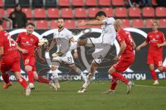 3. Liga - Saison 2024/25 - FC Ingolstadt 04 - SpVgg Unterhaching - Lukas Fröde (Nr.34 - FCI) - XXXXX - Foto: Meyer Jürgen