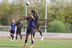 Kreisklasse - Saison 2025/26- TSV Ingolstadt Nord - MTV Ingolstadt - Tiago Joia Tavares lila MTV - Andreas Tebbe schwarz Ing Nord - Foto: Meyer Jürgen
