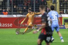 3. Liga; TSV 1860 München - FC Ingolstadt 04; Torwart Boevink Pelle (26 FCI)