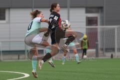 2. Bundesliga Frauen - Saison 2025/26 - FC Ingolstadt 04 Frauen - SG Andernach - Katharina Reikersdorfer (Nr.20 - FC Ingolstadt Frauen I) - Krump Leonie grün Andernach  - Foto: Meyer Jürgen