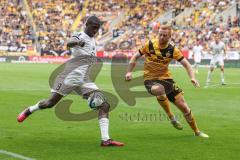 3. Liga; SG Dynamo Dresden - FC Ingolstadt 04; Daouda Beleme (9, FCI) Will Paul (28 DD)