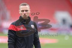 3. Liga; FC Ingolstadt 04 - VfB Stuttgart II; vor dem Spiel Torwart Marius Funk (1, FCI)