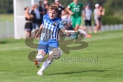 Kreisklasse - Saison 2024/25- SV Lippertshofen - SV Stammham  - Tim Schneider blau Stammham - XXXXX - Foto: Meyer Jürgen