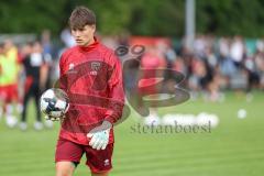 Toto Pokal; FC Sportfreunde Schwaig - FC Ingolstadt 04; vor dem Spiel Torwart Markus Ponath (1, FCI)
