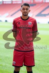 FC Ingolstadt 04; 3.Liga,  Porträttermin    
2025/2026, Fredrik Carlsen (8, FCI)