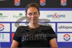 3. Liga; SpVgg Unterhaching - FC Ingolstadt 04; Pressekonferenz Interview Cheftrainerin Sabrina Wittmann (FCI)