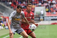 3. Liga; FC Ingolstadt 04 - SSV Jahn Regensburg; Marcel Costly (22, FCI) Stolze Sebastian (22 SSV)