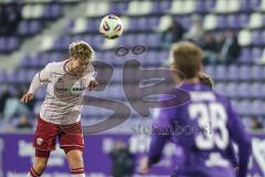 3. Liga; Erzgebirge Aue - FC Ingolstadt 04; Kopfball Max Plath (14 FCI)