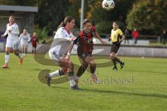 2. Bundesliga Frauen - Saison 2025/26 - FC Ingolstadt 04 Frauen - Eintracht Frankfurt II - Annika Kömm (Nr.25 - FC Ingolstadt Frauen I)Schwoerer Carlotta weiss Frankfurt - XXXXX - Foto: Meyer Jürgen