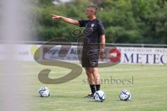 3.Liga - Saison 2023/2024 - Training in Berching - FC Ingolstadt 04 - Cheftrainer Michael Köllner (FCI) -  - Foto: Meyer Jürgen