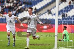 3. Liga; Hannover 96 II - FC Ingolstadt 04; Tor Jubel Treffer 0:3, Sebastian Grönning (11, FCI) Mladen Cvjetinovic (19, FCI) Wechsel Leon-Oumar (30 H96)