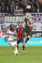 3. Liga; FC Ingolstadt 04 - Erzgebirge Aue; Lukas Fröde (34, FCI) Max Plath (14 FCI) Pepic Mirnes (10 Aue)