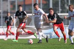 Kreisklasse - Saison 2024/25- TSV Gaimersheim II - SV Buxheim-  - Maximilian Crusius weiss Buxheim - Franz Reinwald schwarz Gaimersheim - Foto: Meyer Jürgen