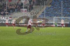 3. Liga - Saison 2025/26 - Waldhof Mannheim  -  FC Ingolstadt 04 - Betretene Gesichter nach dem 2:2 Ausgleichstreffer - XXXXX - Foto: Meyer Jürgen