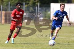 Bayernliga Nord - Saison 2023/2024 - FC Ingolstadt 04 - Würzburger FV 04 - Michael Udebuluzor (Nr.24 - FCI U21) - Foto: Meyer Jürgen