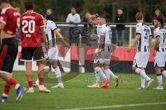 Saison 2026/27 - Freundschaftsspiel - 1. FC Nürnberg - FC Ingolstadt 04 - Der 1:3 Anschlusstreffer durch Vinko Sapina (Nr.41 - FCI) - jubel -  - XXXXX - Foto: Meyer Jürgen