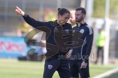 3. Liga - Saison 2025/26 - TSG Hoffenheim II - FC Ingolstadt 04  - Cheftrainerin Sabrina Wittmann (FCI) - XXXXX - Foto: Meyer Jürgen