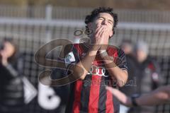 *** A-Junioren Bundesliga  - Saison 2025/26 - FC Ingolstadt 04 - SpVgg Greuther Fürth - Polat Arel schwarz FCI nach einer vergebenen Torchance - XXXXX - Foto: Meyer Jürgen