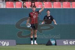 3.Liga - Saison 2023/2024 - FC Ingolstadt 04 -  1. FC Saarbrücken - Ryan Malone (Nr.16 - FCI) - Foto: Meyer Jürgen