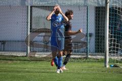 Kreisliga - Saison 2026/27 - SV Hundszell - SV Menning - Manuel Wittmann blau Hundszell - enttäuscht nach der 100%igen Torchance- Foto: Meyer Jürgen