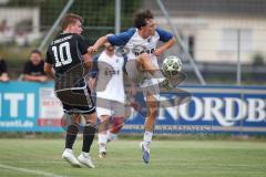 Kreisklasse - Saison 2026/27 - TSV Etting - SV Sandersdorf - Jonas Knon weiss Etting  - Paul Belousow - Foto: Meyer Jürgen