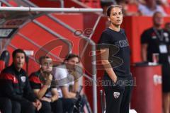 3. Liga; FC Ingolstadt 04 - SV Waldhof Mannheim; Cheftrainerin Sabrina Wittmann (FCI)