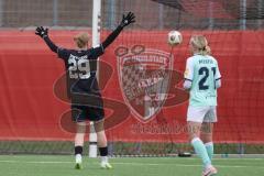 2. Bundesliga Frauen - Saison 2025/26 - FC Ingolstadt 04 Frauen - SG Andernach - Der 1:1 Ausgleichstreffer durch Katharina Reikersdorfer (Nr.20 - FC Ingolstadt Frauen I) - jubel - Nina Penzkofer (Nr.29 - FC Ingolstadt Frauen I) jubelt - XXXXX - Foto: Meye