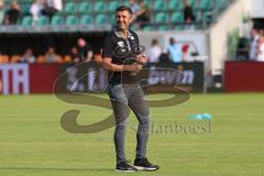 3.Liga - Saison 2023/2024 - Preußen Münster - FC Ingolstadt 04 - Cheftrainer Michael Köllner (FCI) vor dem Spiel  -  - Foto: Meyer Jürgen