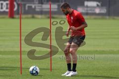 3.Liga - Saison 2023/2024 - Trainingsauftakt - FC Ingolstadt 04 -Pascal Testroet (Nr.37 - FCI) -   - Foto: Meyer Jürgen