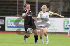 2. Fußball-Liga - Frauen - Saison 2023/2024 - Freundschaftsspiel - FC Ingolstadt 04 - SCR Altach - Leonie Hein schwarz FCI - Foto: Meyer Jürgen