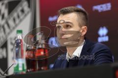 3. Liga; FC Ingolstadt 04 - Erzgebirge Aue; Pressekonferenz stellv. Pressesprecher Manuel Baumgärtner (FCI)