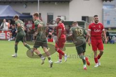 Toto - Pokal - Saison 2024/25 - TSV Lohr - FC Ingolstadt 04 - Sebastian Gronning (Nr.11 - FCI) schießt einen Elfmeter - jubel -  - XXXXX - Foto: Meyer Jürgen