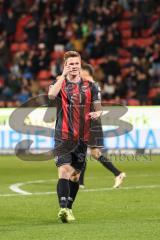 3. Liga; FC Ingolstadt 04 - VfL Osnabrück; Tor Jubel Treffer Sebastian Grönning (11, FCI)