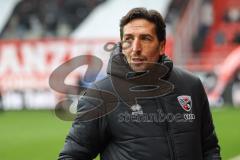 3. Liga; FC Ingolstadt 04 - TSV 1860 München; vor dem Spiel Sportdirektor Ivica Grlic  (FCI)