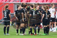 DFB - Pokal - Frauen - Saison 2022/2023 - FC Ingolstadt 04 -  FC Bayern München - Die Spielerinnen nach der Pause - Foto: Meyer Jürgen