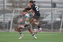 2. Bundesliga Frauen - Saison 2025/26 - FC Ingolstadt 04 Frauen - FFC Turbine Potsdam - Annika Kömm (Nr.25 - FC Ingolstadt Frauen I) - Bernhardt Emilie weiss Potsdam - Foto: Meyer Jürgen