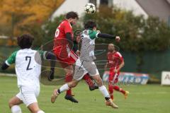 Kreisklasse - Saison 2025/26- Türk SV Ingolstadt - SV Lippertshofen - Anil Kayrancioglu rot Türkisch  - Linus Pfaller weiss Lippertshofen - Foto: Meyer Jürgen