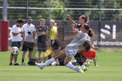 2. Bundesliga Frauen - Saison 2024/25 - FC Ingolstadt 04 Frauen - SCR Altach - Magdalena Schwarz (Nr.23 - FCI Frauen) - Albrecht Selina weiss Altach - Foto: Meyer Jürgen