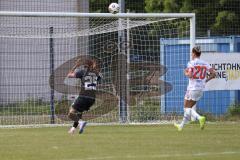 2. Bundesliga Frauen - Saison 2025/26 - FC Ingolstadt 04 Frauen - FCB München II - Annika Kömm (Nr.25 - FC Ingolstadt Frauen I) mit einer vergebenen Torchance - Kappes Jana rot FCB  - XXXXX - Foto: Meyer Jürgen