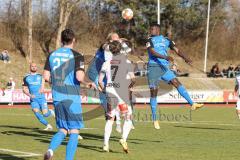 2.BL; Testspiel; FC Ingolstadt 04 - FC Wacker Innsbruck; Ibrahim Madougou (37, FCI) Kopfball