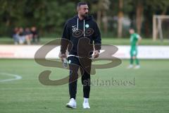 Landesliga - Saison 2024/25 - SV Manching - FSV Pfaffenhofen - Trainer Serkan Demir (SV Manching) vor dem Spiel - XXXXX - Foto: Meyer Jürgen