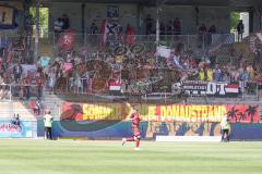 3. Liga - Saison 2025/26 - TSG Hoffenheim II - FC Ingolstadt 04  - Mitgereiste Fans - XXXXX - Foto: Meyer Jürgen