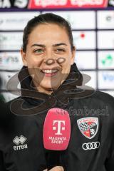 3. Liga; Erzgebirge Aue - FC Ingolstadt 04; Interview Cheftrainerin Sabrina Wittmann (FCI)