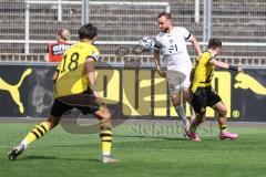 3. Liga; Borussia Dortmund II - FC Ingolstadt 04; David Kopacz (29, FCI) Antonios Papadopoulos (18 BVB2)