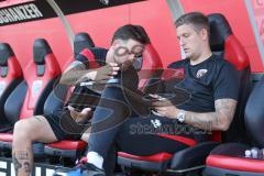 2. Bundesliga Frauen - Saison 2025/26 - FC Ingolstadt 04 Frauen - SC Sand - Cheftrainer Benjamin Stolte (FC Ingolstadt Frauen I) rechts - XXXXX - Foto: Meyer Jürgen