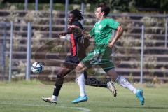 Bayernliga Nord - Saison 2024/25 - FC Ingolstadt 04 II - SV Fortuna Regensburg - Said Souleymane (Nr.17 - FCI U21) - XXXXX - Foto: Meyer Jürgen